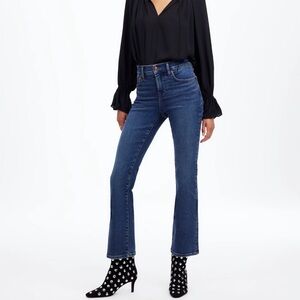 Madewell Blue Flare Wide Leg Jeans